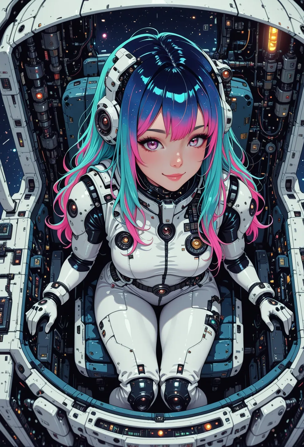 Influencer AI image example