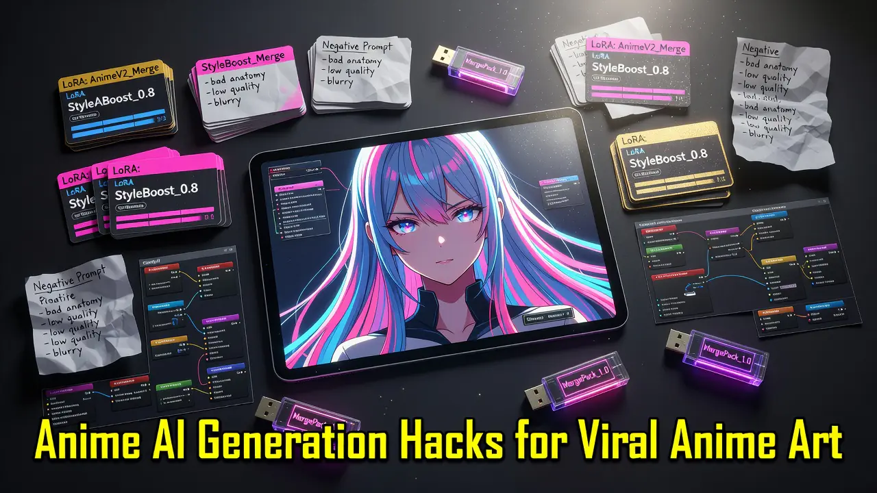 Anime AI Generation Hacks for Viral Anime Art