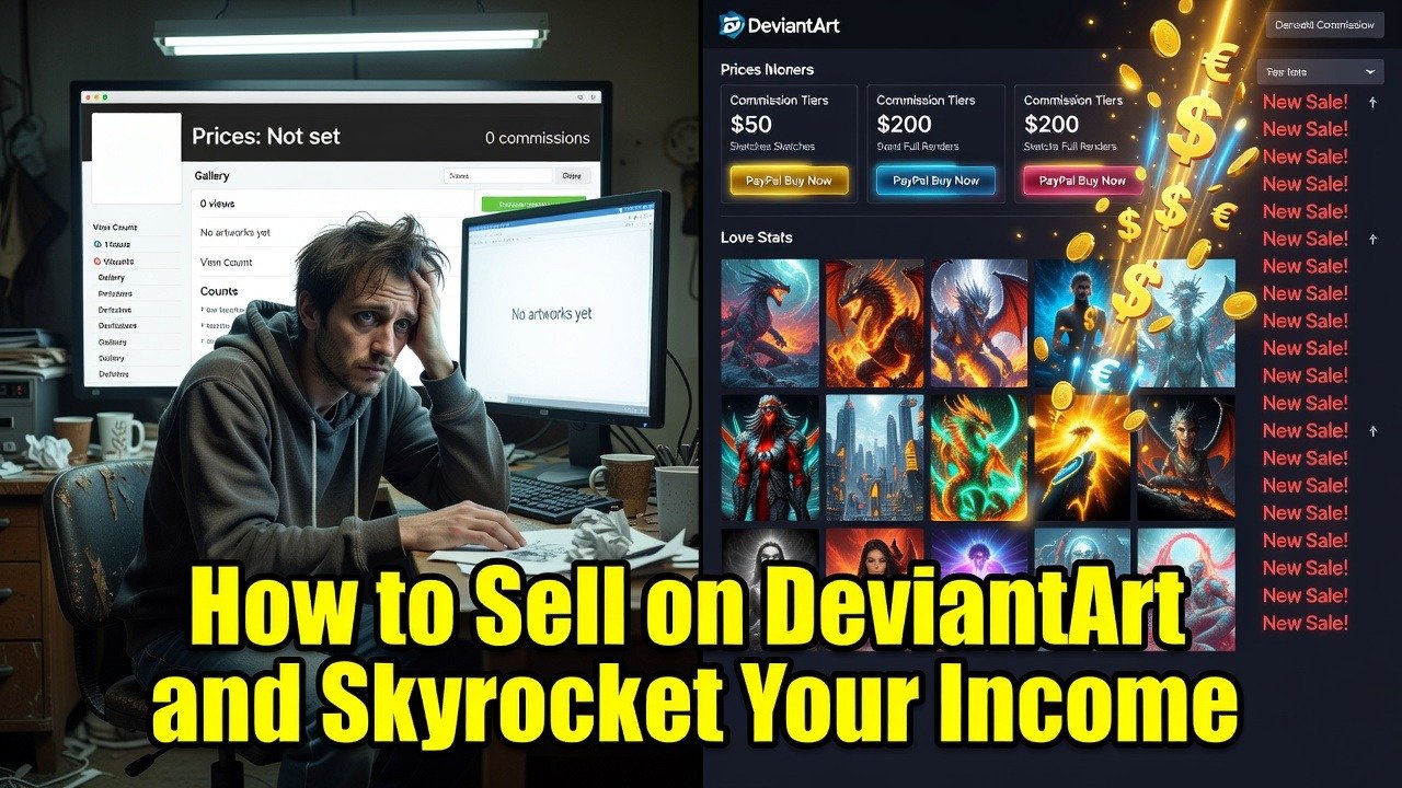 How to Sell on DeviantArt and Skyrocket Your Income